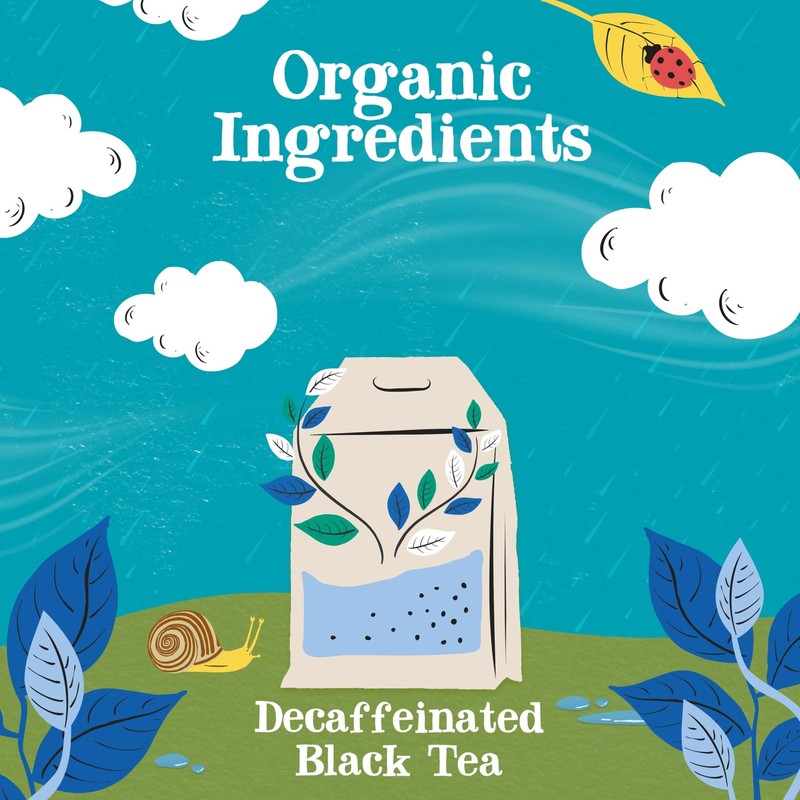 , Organic Decaf, Plant-Based, Decaffeinated Black Tea, Great Over Ice, 1 Pack... gallery
