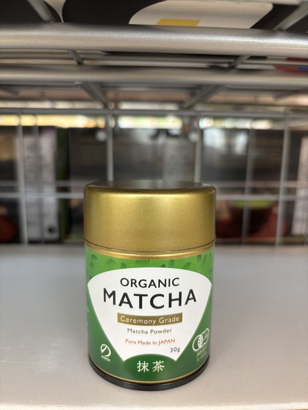 Organic Japanese Matcha Green Tea Powder Ceremony Grade 30g Made in Japan