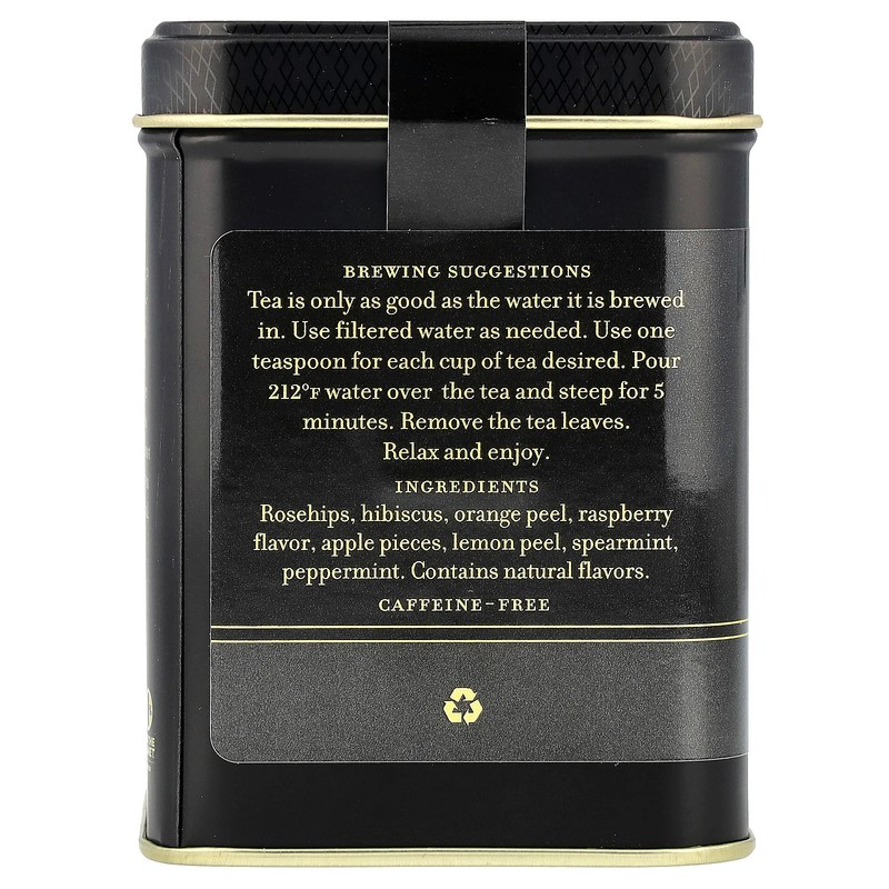 Harney Sons Raspberry Herbal Tea Caffeine Free 4 oz Caffeine-Free & Decaf, gallery