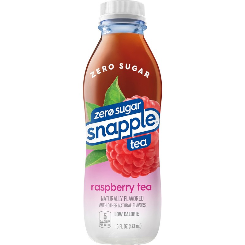 Zero Sugar Raspberry Tea, 16 fl oz recycled plastic bottle, Pack of 12 gallery