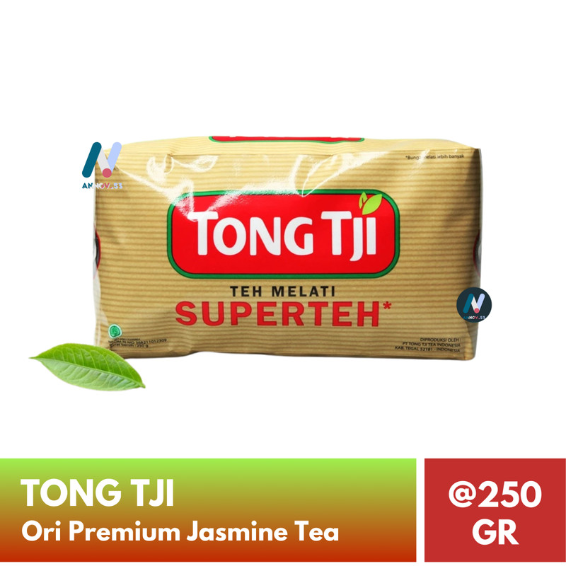 TONG TJI Original Premium Jasmine Tea Indonesian Fragrance Legendary 2X 250g
