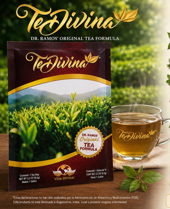 TeDivina Dr. Ramos' Original Tea Formula Herbal Caffeine Free Tea Bags 6 Pack gallery