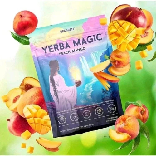 Peach Mango Yerba Mate - Instant Tea Powder, 30 Servings US Stock gallery