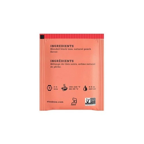 Black Tea Peach 20 Count By Stash Tea gallery