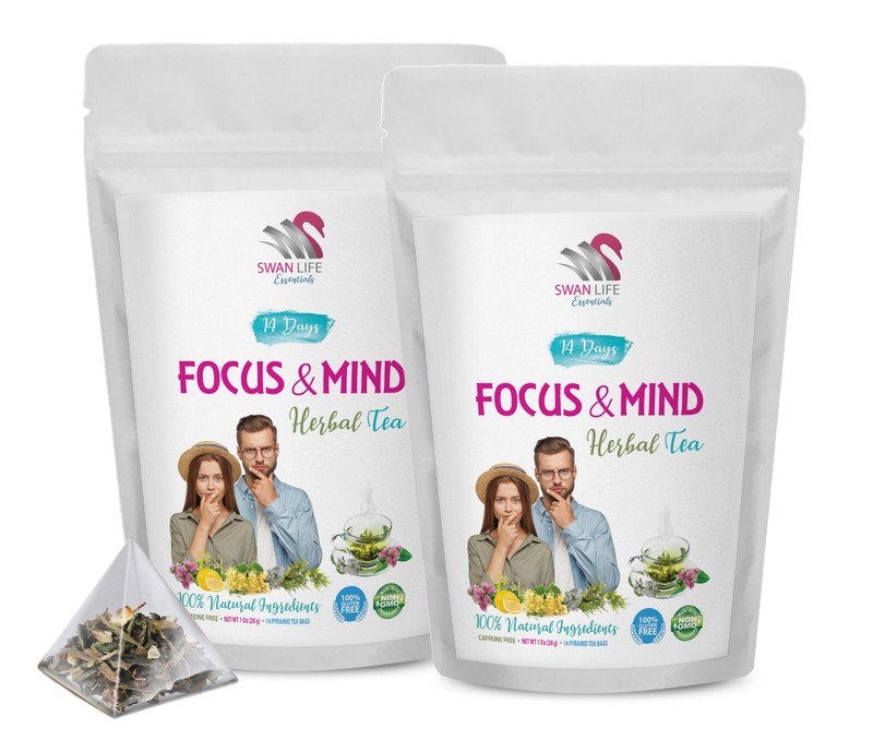 Cognitive support infusion – FOCUS AND MIND HERBAL TEA – Cognitive function 2Pac