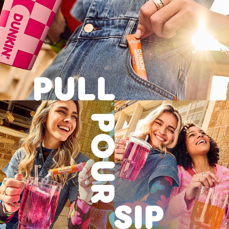 Dunkin’ Refreshers Singles To Go! Powdered drink mix packets, Mango Pineapple,10 gallery