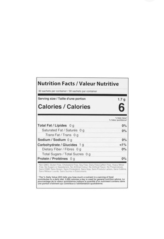 Nutriplus Serenity Tea Assortment 30 Sachets Peach Raspberry Lemon Non GMO gallery