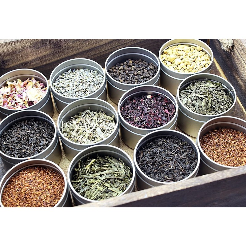 Loose Leaf Tea Sampler Gift Set Assortment Create Your Own Tea Blend Starter Kit gallery
