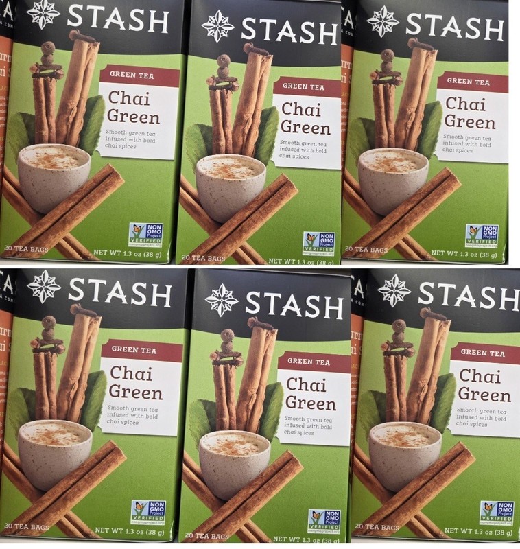 6-Pack Stash Wild Raspberry Hibiscus Caffeine Free Herbal Tea, 20 Tea Bags Each gallery