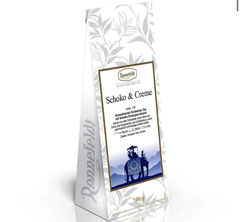 Ronnefeldt Loose Leaf Tea – Schoko & Creme – 100 g