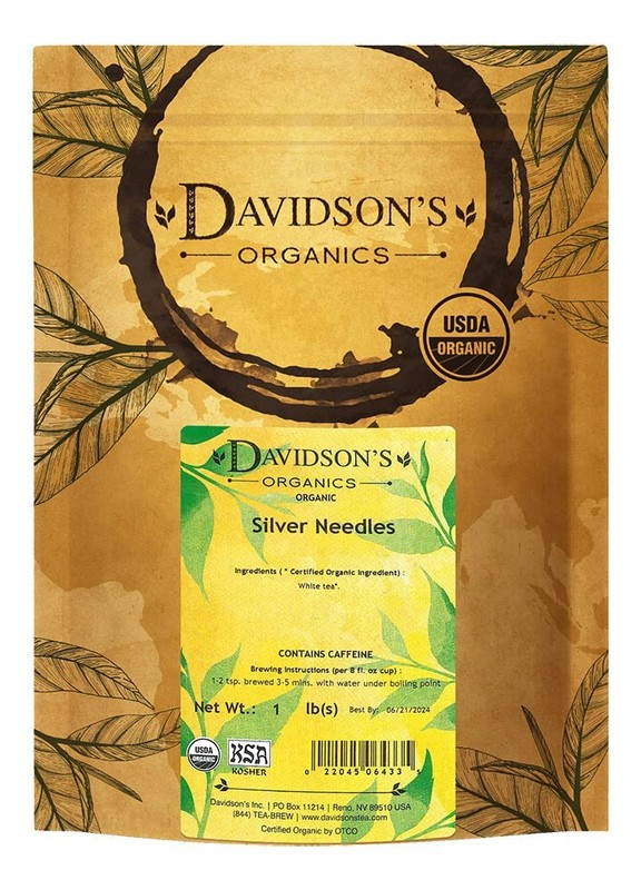 Tea Bulk, Silver Needles, 16 Ounce