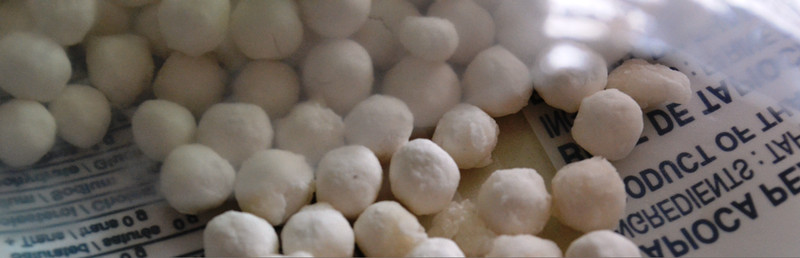 1.75 LBS Tapioca Pearl Large size White Boba Tea 14oz x 2 Free Shipping gallery