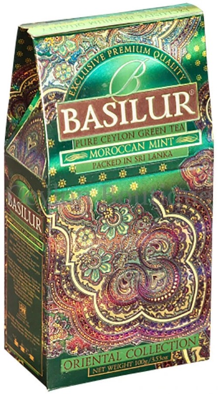 Basilur Ceylon tea, Oriental Collection Moroccan Mint Ceylon Tea 100g x 4 pcs gallery