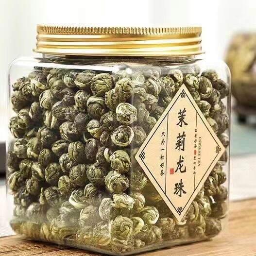 Jasmine Pearl Tea – Jasmine Dragon Pearls Green Tea with Delightful Aroma 125g
