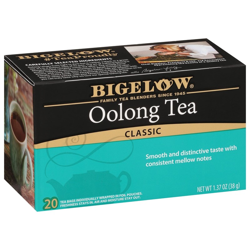 Oolong Tea, Caffeinated Tea with Fresh, Smooth Taste, 20 Count Box (Pack of 6…