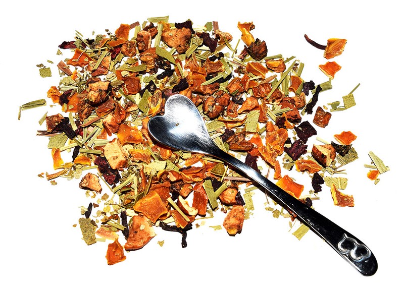 Orange Fruit Tea, Decaffeinated Tea, Loose Leaf Tea gallery