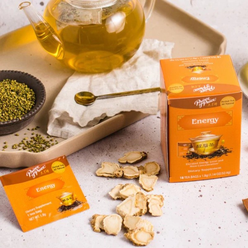 Energy Tea-Peppermint Green Tea-Wellness Tea-Herbal Tea-18 Tea Bags-Healthy Tea gallery