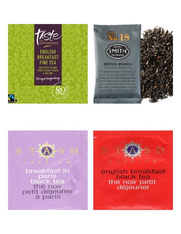Breakfast Tea Bag Sampler Variety Pack - 24 Single-Serve Varieties - 19 Brands gallery