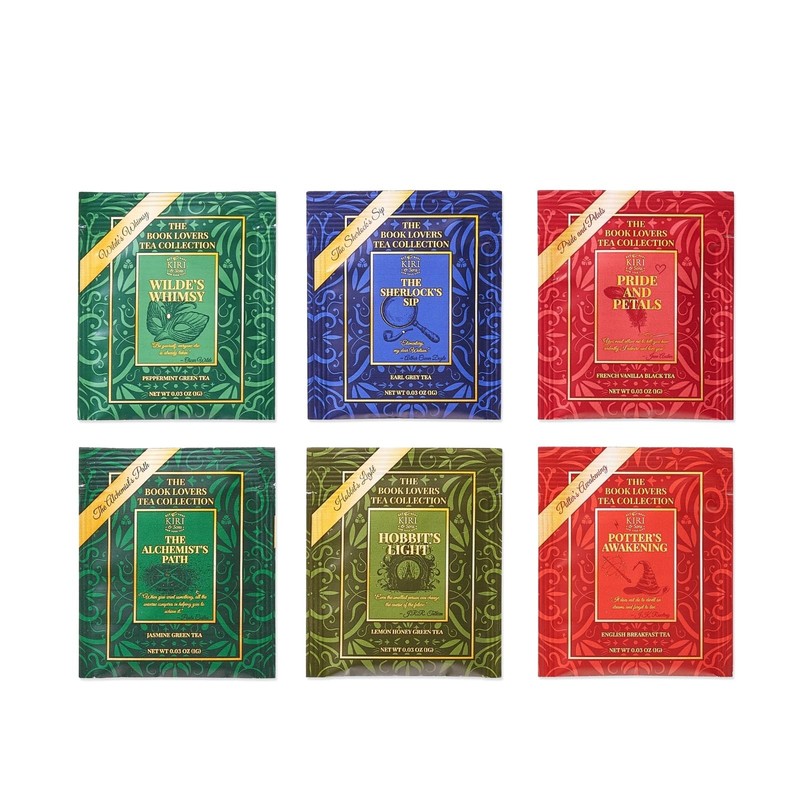 Book Lovers Tea Collection by , 90 Count Literary Tea Bags Gift | Book Club L... gallery