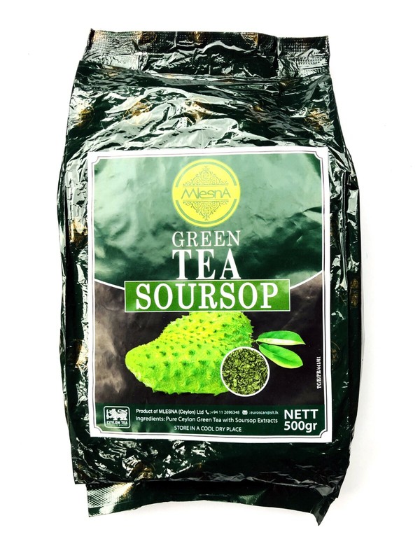 Mlesna Ceylon tea Soursop Green Tea 500g (17.63oz)