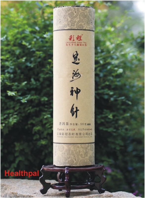 China Loose Leaf Organic None Flavored Puer tea 5000g Raw (茶柱) Long-term