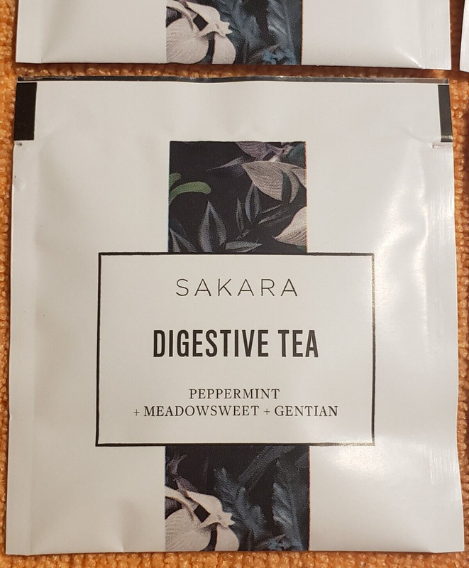 SAKARA - DIGESTIVE Superherb TEA - 15 bags Total - Digestive Support - 1/2026 gallery