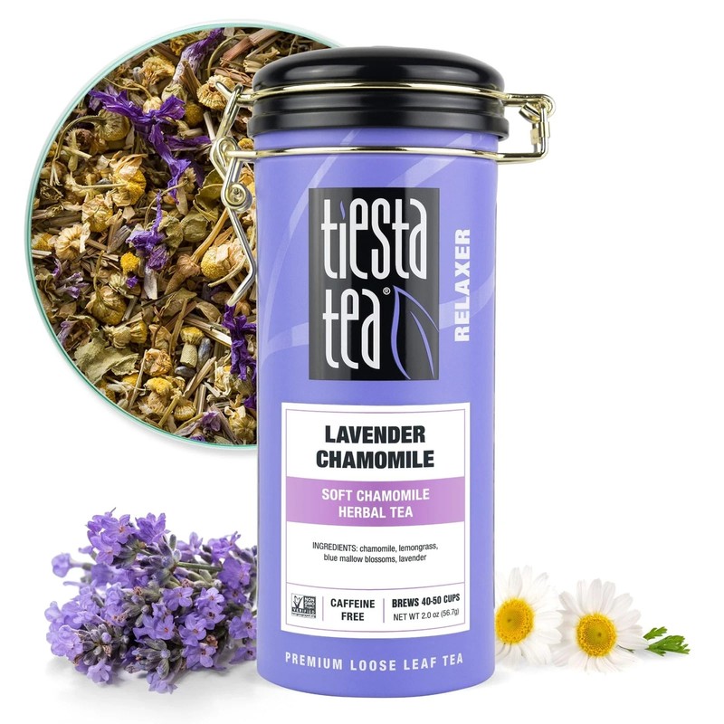 Tiesta Tea Lavender Chamomile Herbal Loose Leaf Tea – Soft Chamomile Herbal Tea