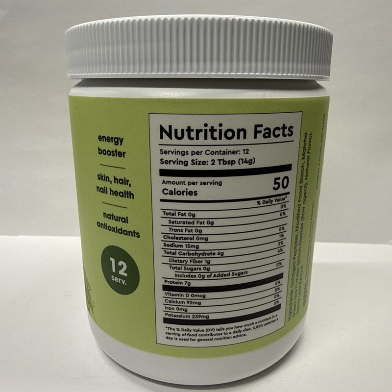 Karma Kitchen Matcha + Collagen Antioxidants, Skin Hair Nail Health Exp: 09/27 gallery