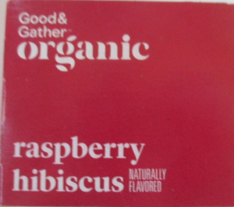 2 BOXES GOOD & GATHER ORGANIC RASPBERRY HIBISCUS HERBAL TEA 20 BAG BOX gallery