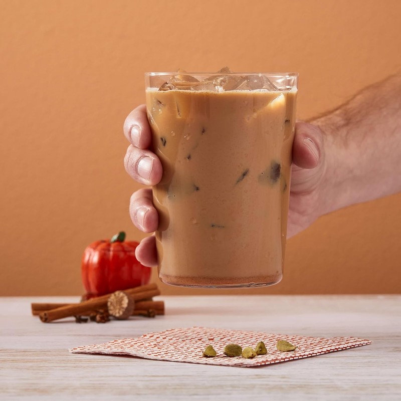 Pumpkin Pie Chai Tea Single Bag 3.5lb Spiced Latte Mix for Hot Iced Drinks gallery