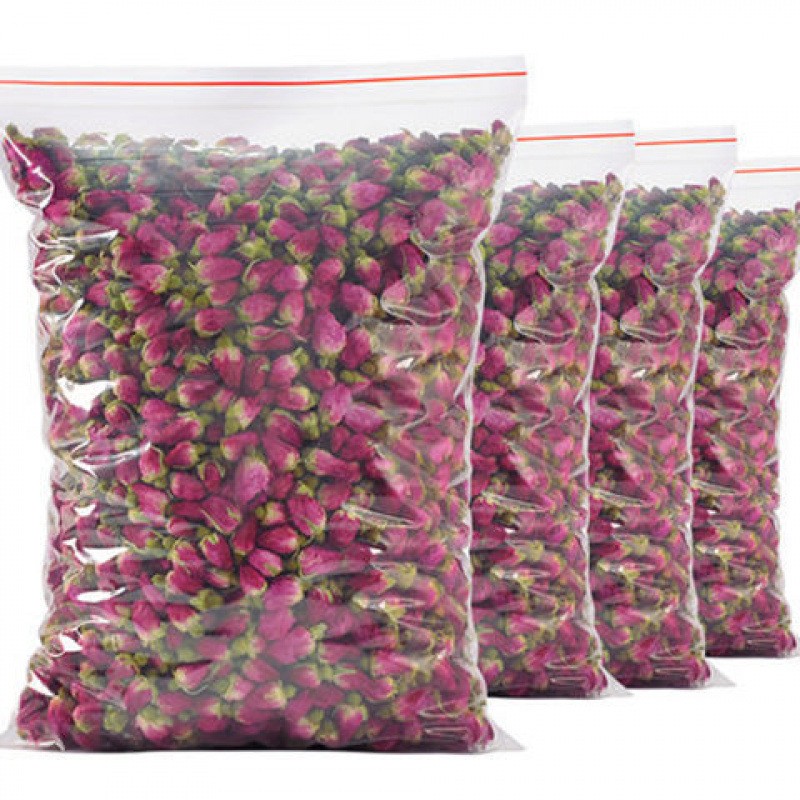 Chinese Flower Dry Red Rose Bud Tea Aromatic Wellness Blend