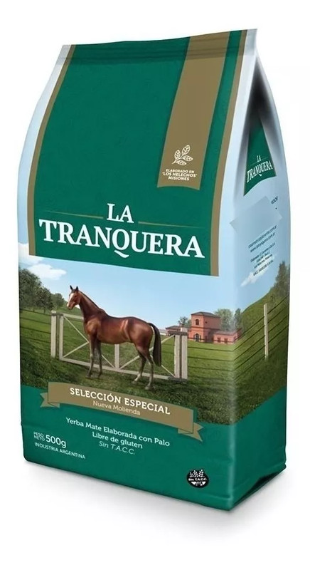 La Tranquera Yerba Mate – 4 x 0,5 Kg (1,1lbs) Pack