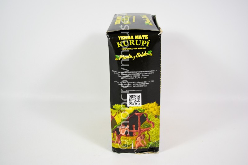 YERBA MATE Kurupi Compuesta Con Herbas Peppermint and Boldo 500g 10/07/2028 gallery