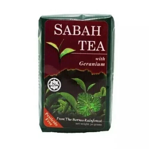 Geranium Sabah Tea (50g) FREE SHIPPING WORLD WIDE