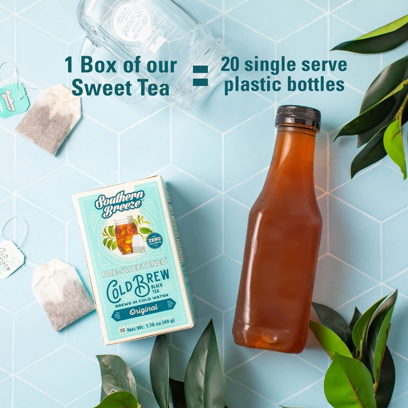 Cold Brew Sweet Tea Raspberry Iced Tea with Black Tea and Zero Carbs Zero Sug... gallery