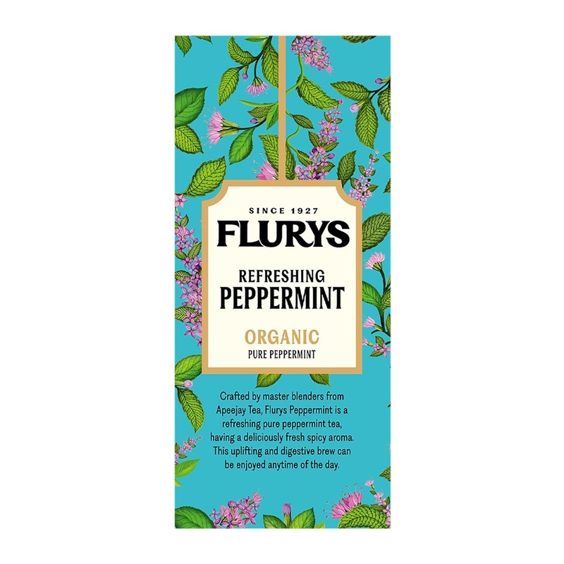 Typhoo Refreshing Organic Peppermint Tea with Pure Peppermint Tea Bags, 20N, gallery