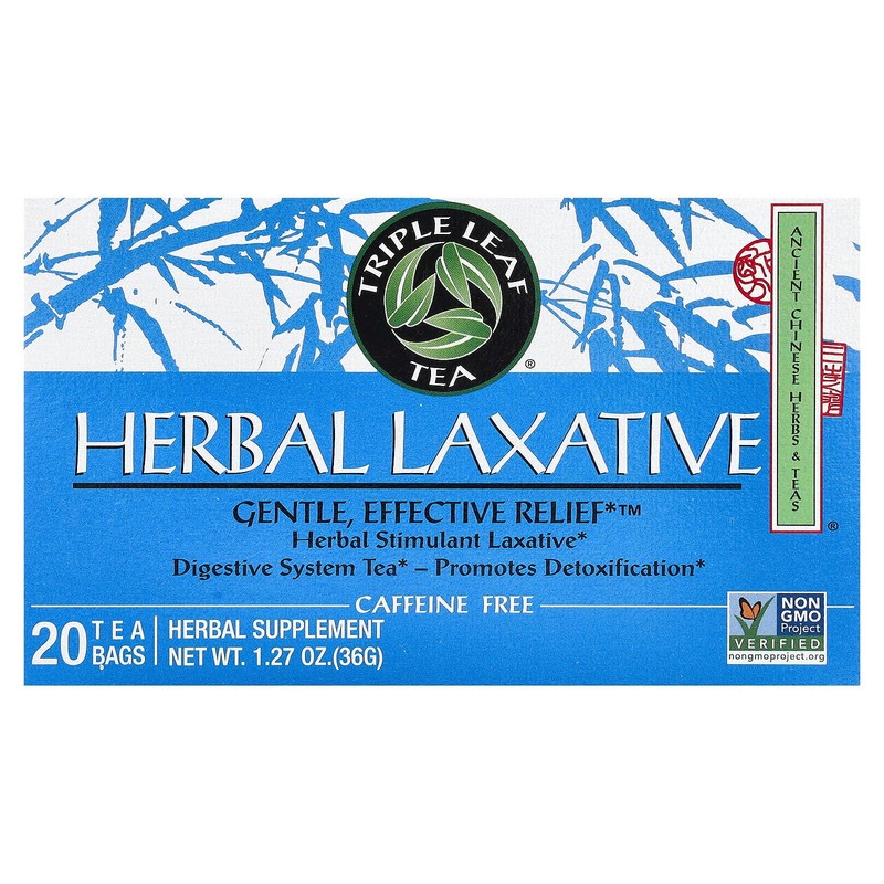 Herbal Laxative, Caffeine Free , 20 Tea Bags, 1.27 oz (36 g)
