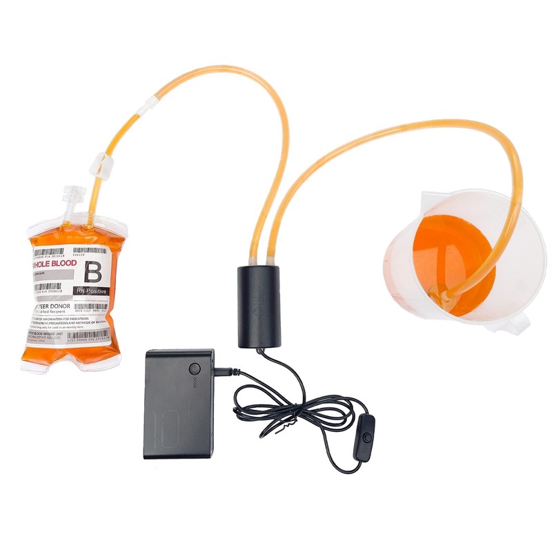 QuickFill MultiUse USB Electric Pump for Halloween Blood Bags, Home Brew Bot... gallery