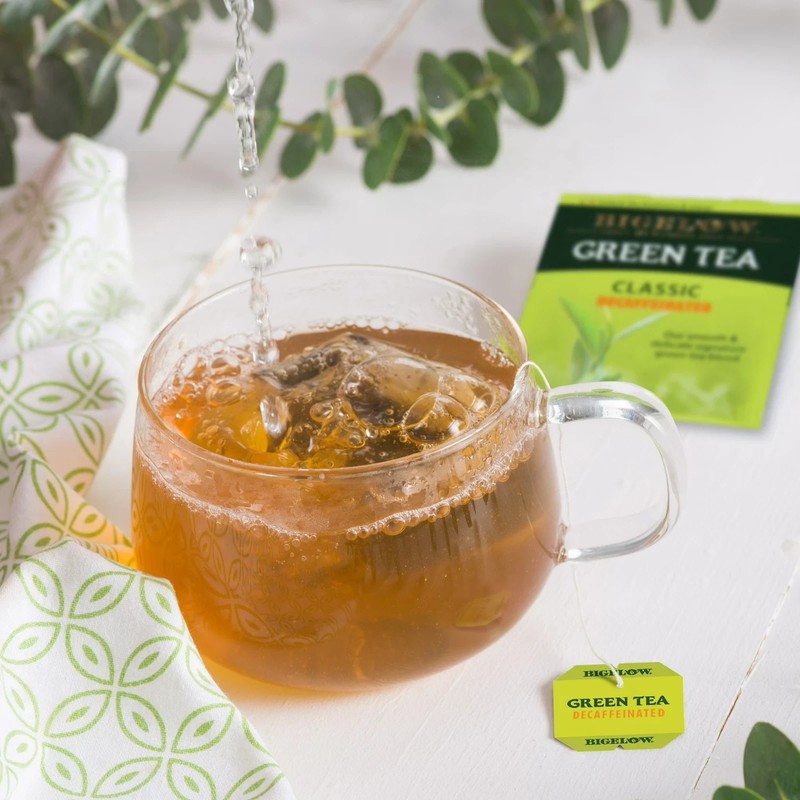 Bigelow Decaffeinated, Green Tea Bags, 20 Count gallery