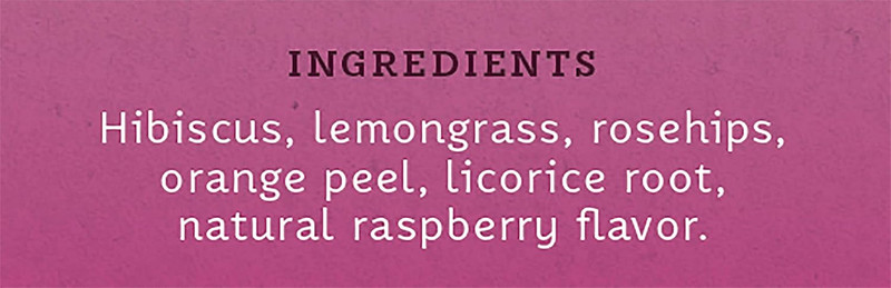 Tea Wild Raspberry Hibiscus Herbal Tea, Box of 100 Tea Bags (Packaging May Vary) gallery
