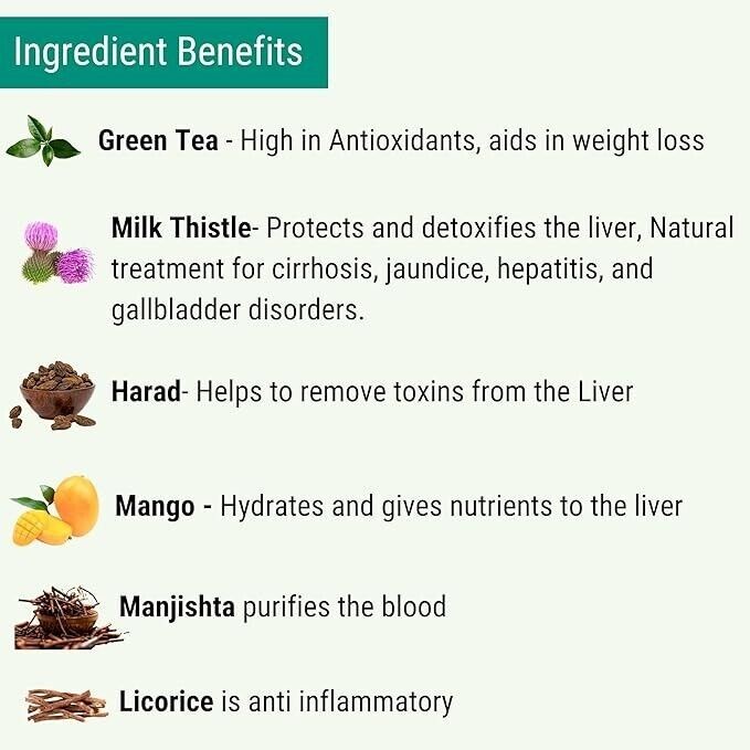 OH CHA - Liver Cleanse Tea | Reduces Inflammation, Protects Liver 35gm. gallery