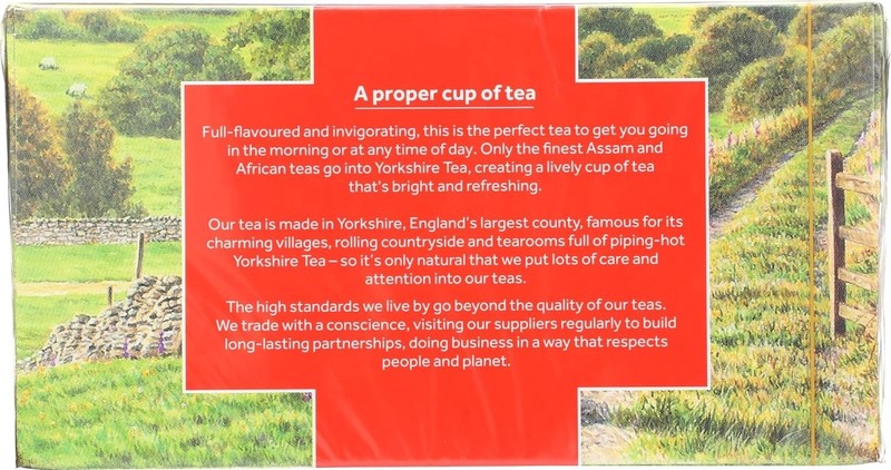 Yorkshire Red Tea – 40 Count Pack, Perfect for Breakfast or Tea Time gallery