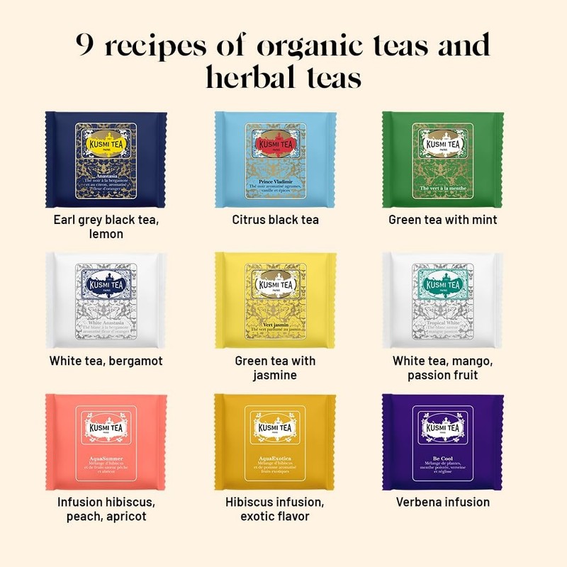Kusmi Tea - Sampler Assortment Variety Box - Gift Idea for Men and Women - Or... gallery