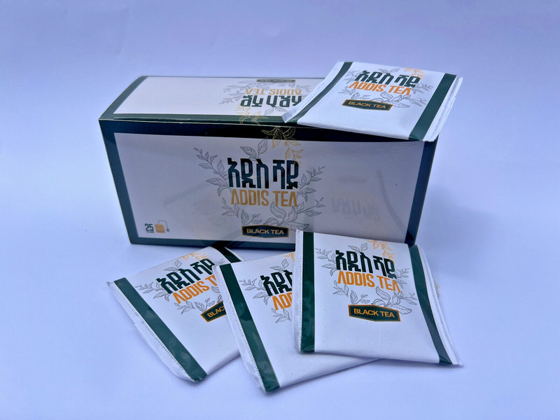 Addis Tea, Addis Shay Ethiopian Organic Tea 25 Bags African Authentic Blend Chai gallery