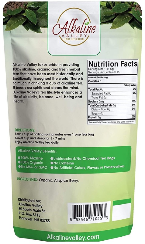 Allspice Tea Organic - 90 Unbleached/Chemical-Free Tea bags gallery
