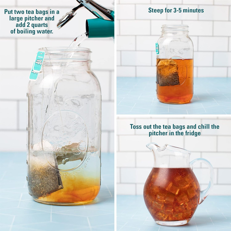 Hot Brew Sweet Tea Raspberry Iced Tea with Black Tea and Zero Carbs Zero Sugar, gallery