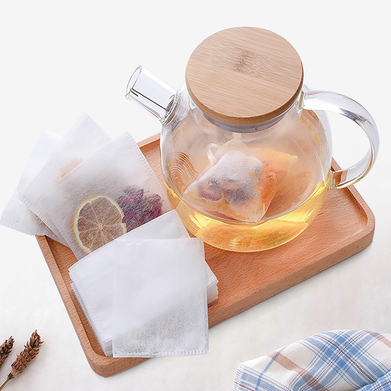 Empty Non-Woven Tea Filter Infuser Open Top Bags in Multiple Sizes and QTY gallery