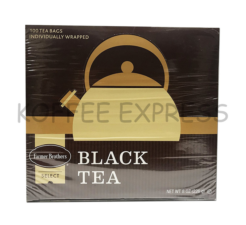 Farmer Brothers Black Tea: 2 Boxes Regular (200 bags) & 2 Boxes Decaf (200 bags) gallery