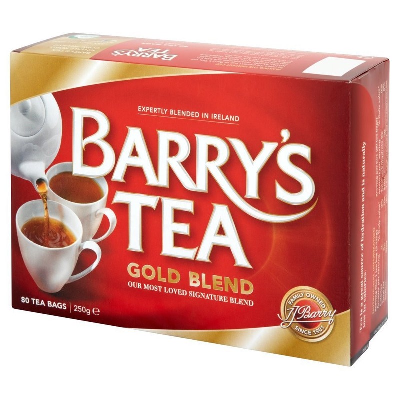 Barry’s Tea Gold Blend 80 count Tea Bags Pack of 1