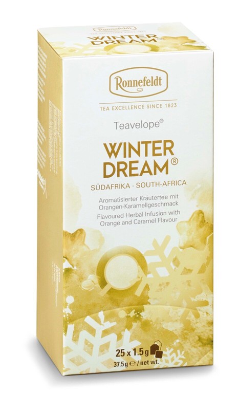 Ronnefeldt Teavelope® Winter Dream. 25 tea bags herbal tea. Caffeine free